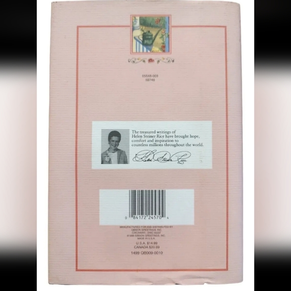 Book of Blessings Helen Steiner Rice by Virginia J Ruehlmann 1997 Vintage HC NF - Picture 3 of 16